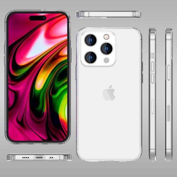 Produktbild Nalia Klare Transparente Hybrid Hülle (Apple iPhone 14 Pro)