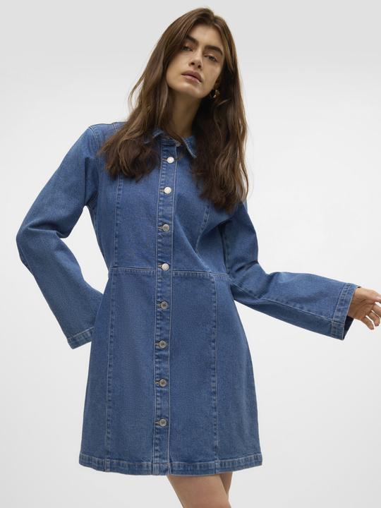 Produktbild Vero Moda VMHILJA Kurzes Kleid Jeanskleid (XS)