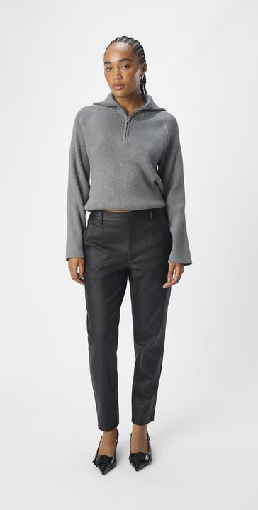 Actual product image Object Coated Straight Fit Trousers (44)