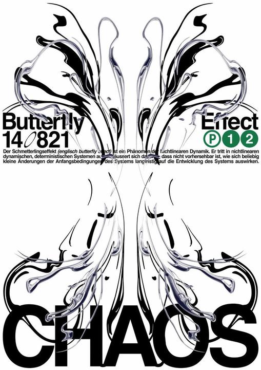 Produktbild Plakativ CHAOS 2 by Alessio Borando Poster A2 (59.4 x 42 cm)