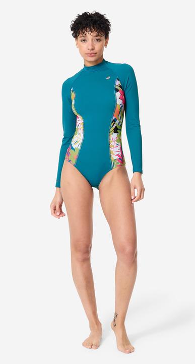Produktbild Olaian Badeanzug langarm Surfen Damen Dani blau (38)