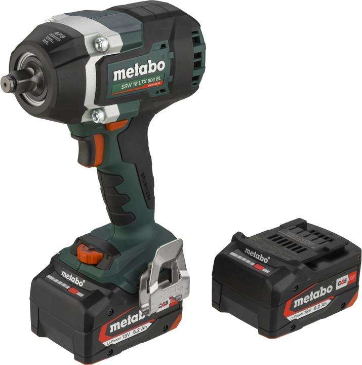 Actual product image Metabo SSW 18 LTX 800 BL cordless impact wrench (Rechargeable battery operated)