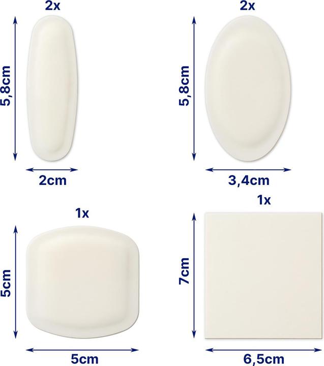 Actual product image Hansaplast Blister Plaster (6 x)