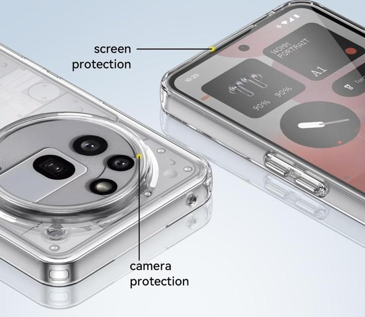 Produktbild Screenguard Nothing Phone (3a) Pro SuperClear Hybrid Case (Nothing Phone (3a) Pro)
