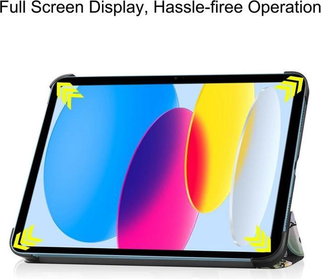 Immagine prodotto MU Style Copertina pieghevole tripla con motivo (iPad 2025 (11a generazione), iPad 2022 (10a generazione))