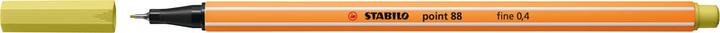Actual product image STABILO POINT 88 - Fineliner (Mustard, 1 x)