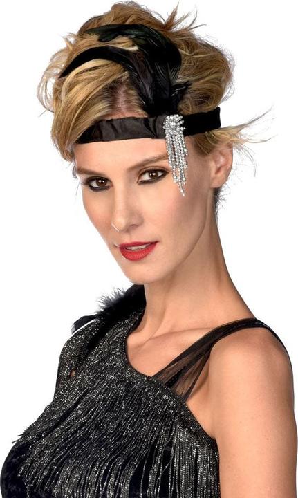 Produktbild Amscan 20er Jahre Charleston Stirnband in schwarz