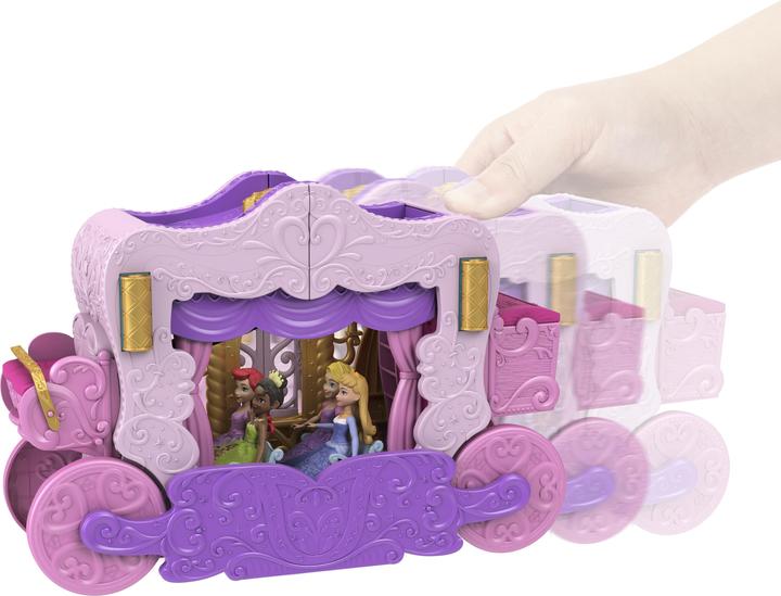 Produktbild Disney Princess Carriage To Castle Transforming Playset
