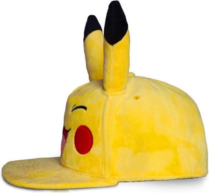 Immagine prodotto Difuzed Cappellino Snapback Pokemon Happy Pikachu (Taglia unica)