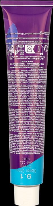 Actual product image Fanola 9*1 Rubio Clarísimo Ceniza 100ml (9.1 Very Light Blond Ash)