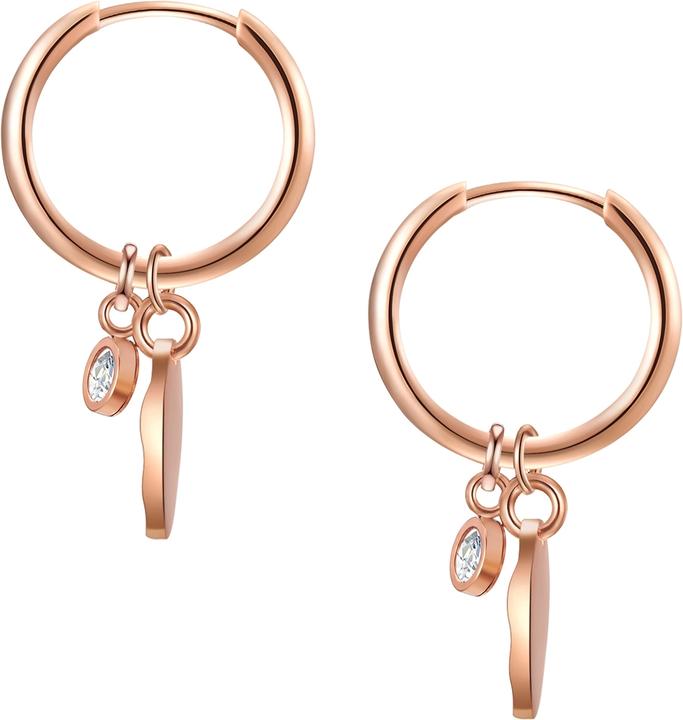 Immagine prodotto Eastside Creoli in acciaio inox zirconia - 31868 (Acciaio inossidabile)