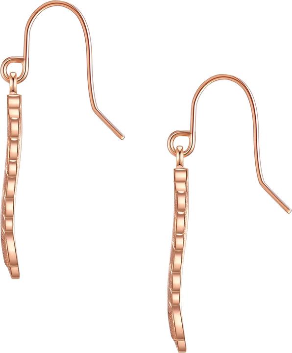 Actual product image Eastside Earring feather stainless steel - 31870 (Stainless steel)