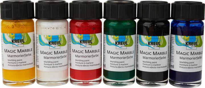 Image du produit Creativ Company KREUL Magic Marble 20 ml (Multicolore, Jaune clair, Vert, 20 ml)