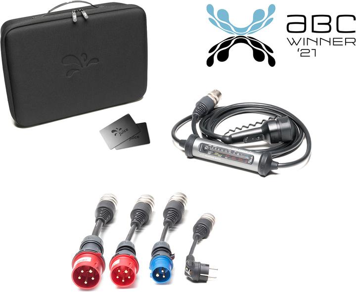 Juice Technology Juice Booster 3 air EU Traveller Set (Type 2, 11 kW, 16 A, CEE 7/7)