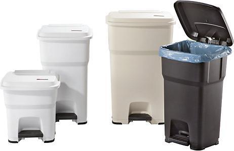 Immagine prodotto Rothopro Cestino di plastica a pedale (35 l)