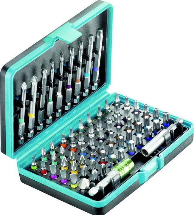technocraft Professional bit box with CRI colour ring bits