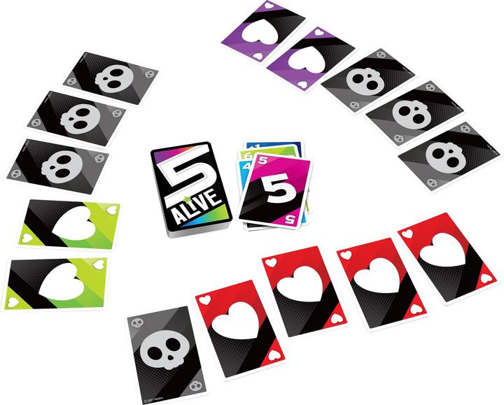 Produktbild Hasbro Gaming 5 Alive Kartenspiel (Niederländisch)