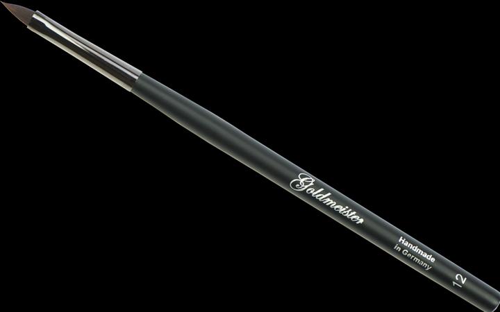 Lippenpinsel (12) aus feinstem Torayhaar, Länge: 16 cm (Lippen)