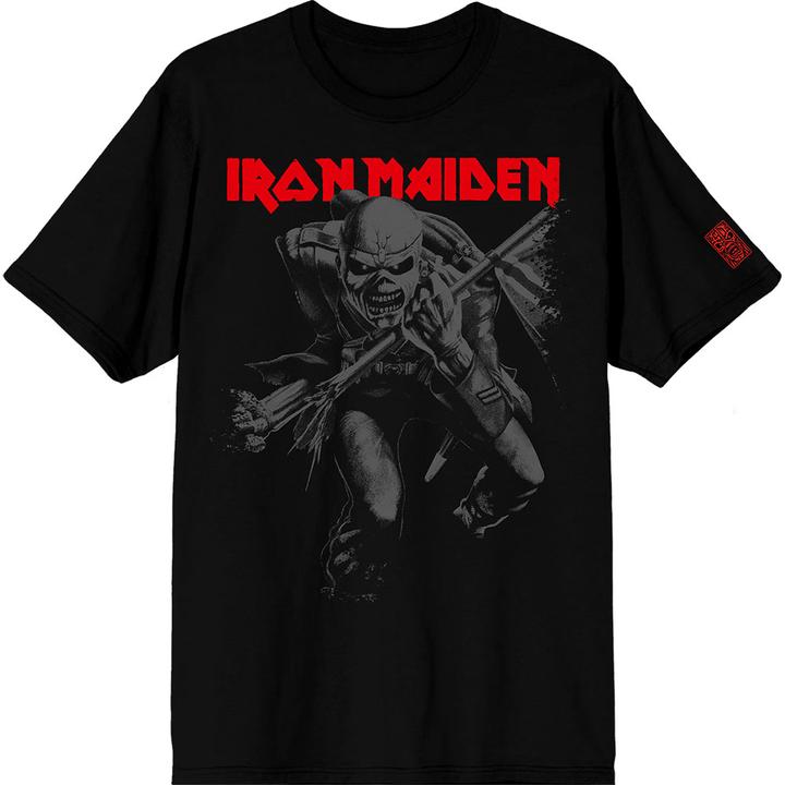 Produktbild Iron Maiden 50 Trooper Crop Grey Sleeve Print (XL)