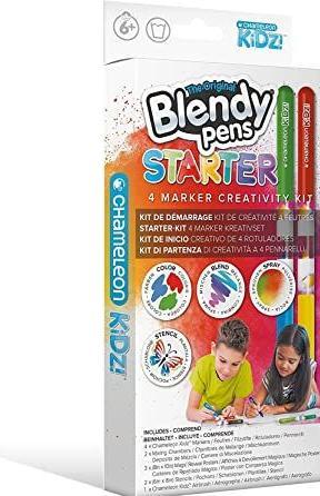 Produktbild Chameleon Aquarellfarbstifte Kidz Travel Kit (Blau, Grün, Rot, Gelb, 16 x)