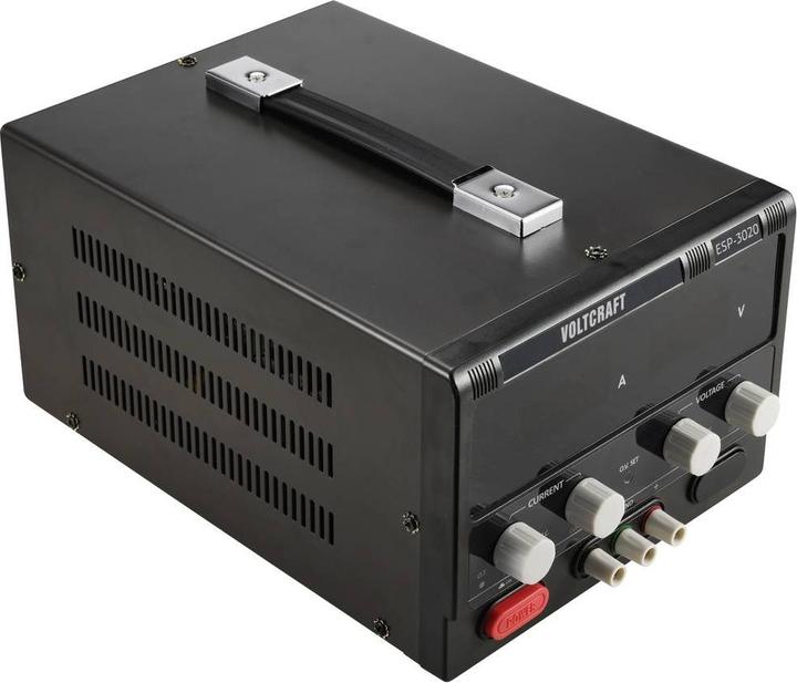 Immagine prodotto Voltcraft Alimentatore da laboratorio, regolabile 0 - 30 V/DC 0 - 20A 600W connessione plug-in 4mm design