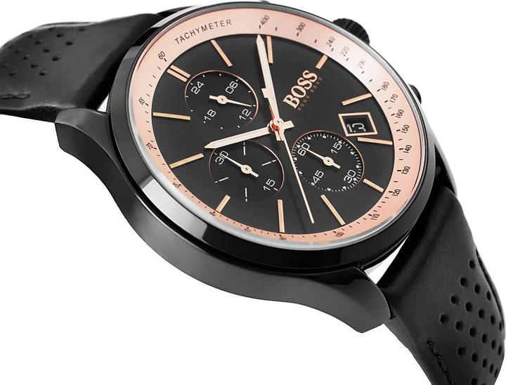 Produktbild Hugo Boss Herren Grand Prix 1513550 + BOX (Chronograph, 215 mm)
