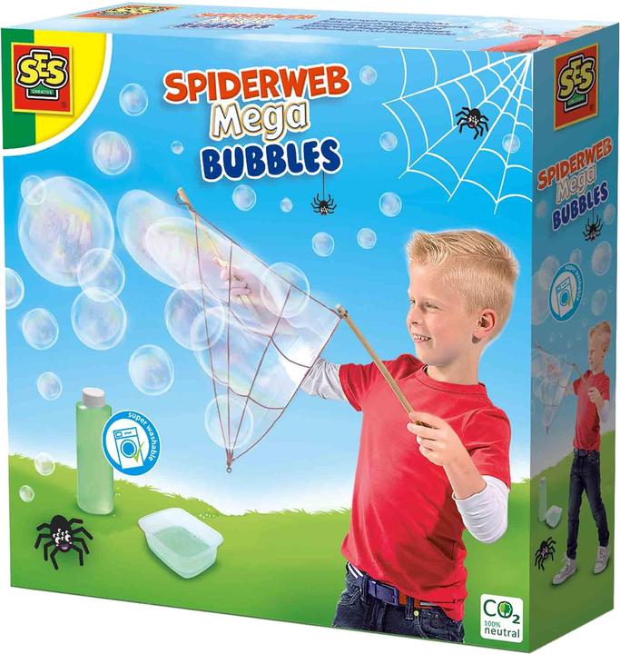 Actual product image Ses 02322 Outdoor Spiderweb Mega Bubbles