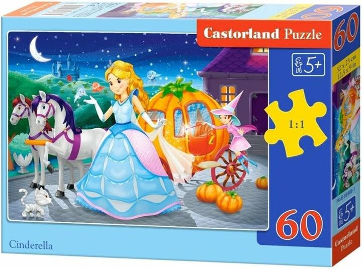 Castorland Cinderella, Puzzle 60 pieces (60 pieces)