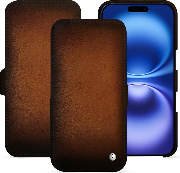 Produktbild Noreve Lederschutzhülle horizontal (Apple iPhone 16)