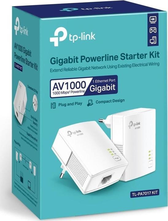 Produktbild TP-Link TL-PA7017P KIT (CH) (1000 Mbit/s)