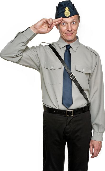 Actual product image Maskworld Pippi Langstrumpf – Kling & Klang Polizisten Kostüm (L)