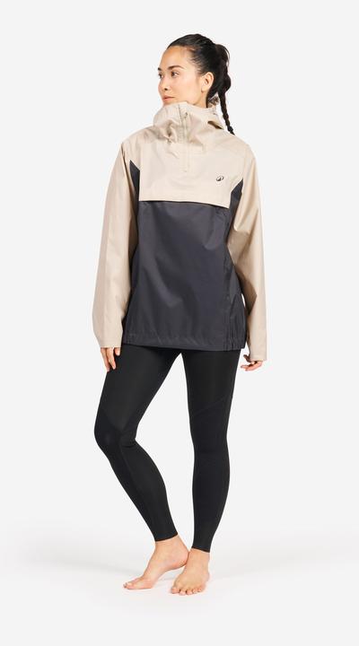 Actual product image Tribord Spraytop Segeln/Kajak Damen/Herren winddicht - 100 beige/grau