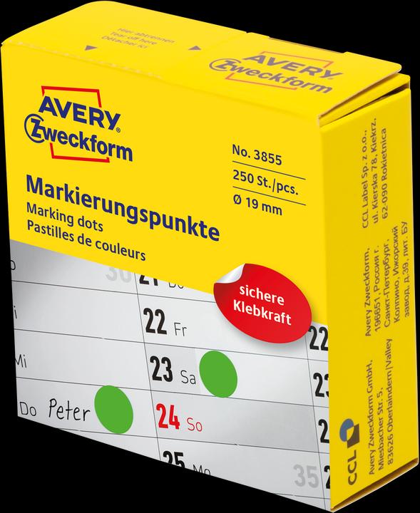 Produktbild Avery Markierungspunkte im Spender