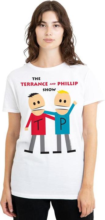 Actual product image Ubisoft Unisex Adult Terrance & Phillip T-Shirt (XL)
