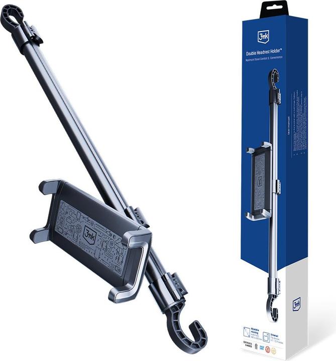Produktbild 3MK Double Headrest Holder uchwyt na tablet