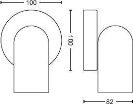 Immagine prodotto Philips Faretto a soffitto/parete Pongee (GU10)