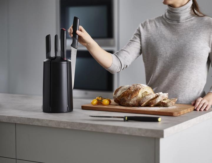 Actual product image Joseph Joseph Knife block 5-pcs. ELEVATE KARUSSELL Black