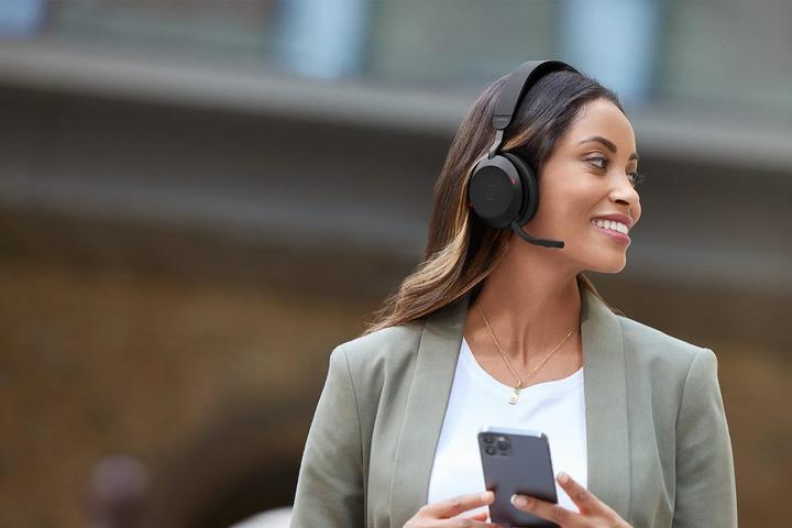 Image du produit Jabra Evolve2 75 Duo MS (Sans fil, Filaire, USB-C)