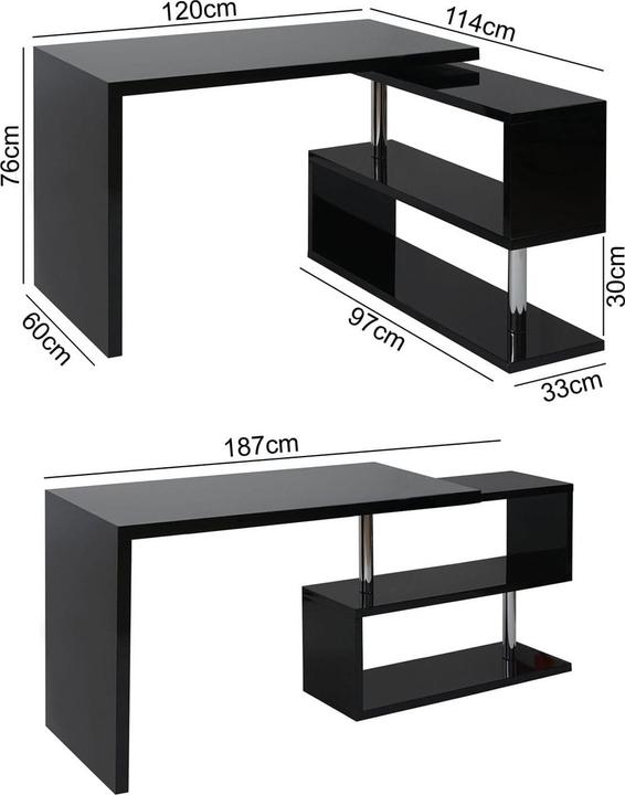 Produktbild JOHN316 Design Schreibtisch