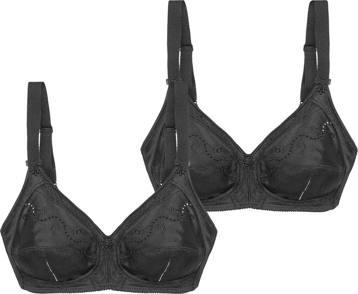 Image du produit Triumph Soutien-gorge sans armatures Doreen + Cotton (95 B, lot de 2)