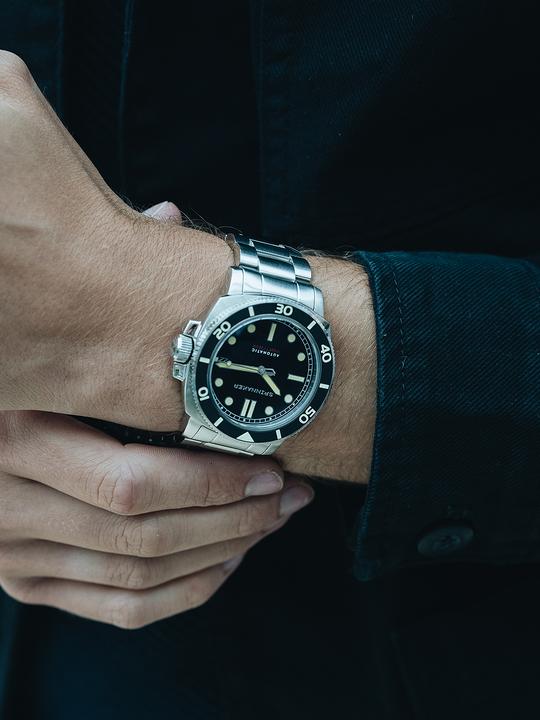 Actual product image Spinnaker SP-5088-11 Hull Diver Automatic 42mm 30ATM (42 mm)