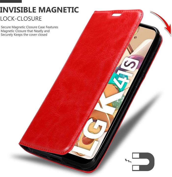 Actual product image Cadorabo Book Invisible Magnet Cover (K41S)