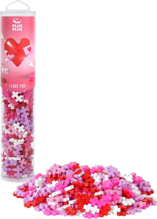 Actual product image Plus-Plus 240 Kreativ Bausteine Herzen