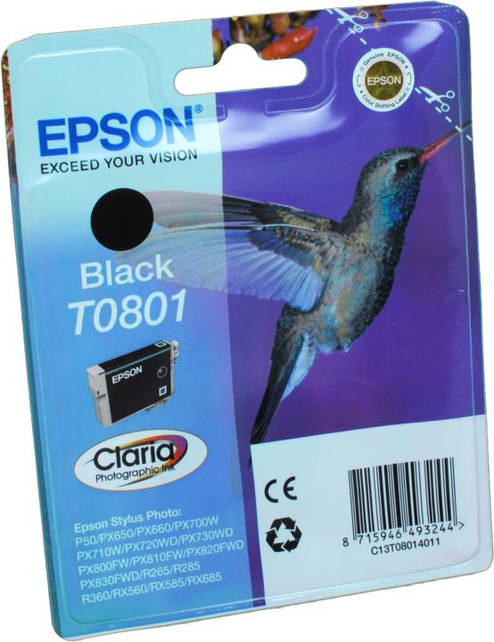 Actual product image Epson T0801 Claria Photographic (FC)