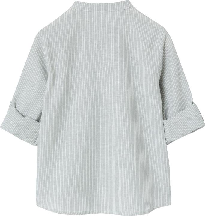 Actual product image Vertbaudet Jungen Hemd aus Leinenmix mit Stehkragen (86)