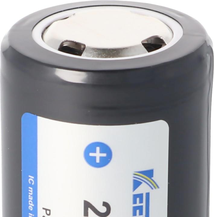 Actual product image Keeppower Akku 26650 - PCB geschützt 69,5x26,8mm (1 pcs., 26650, 5200 mAh, Rechargeable battery)