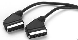 Image du produit Televes Preisner SC1521L 1.5m SCART (21-pin) SCART (21-pin) Noir Câble Péritel (1.50 m)