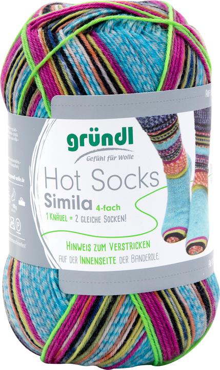 Gründl Hot Socks "Simila", 4fach, 100 g (400 m)