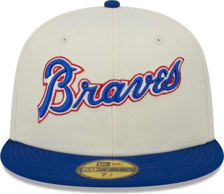 Actual product image New Era 59Fifty Fitted Cap - RETRO Atlanta Braves - 7 7/8 (7 7/8)