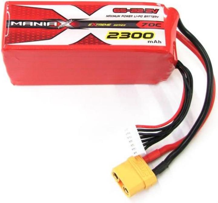 Actual product image ManiaX 70C eXtreme 22.2V 2300mAh 70C XT60 (2300 mAh)
